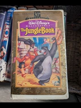 Walt Disney's The Jungle Book 30th Anniversary VHS - Masterpiece Collection